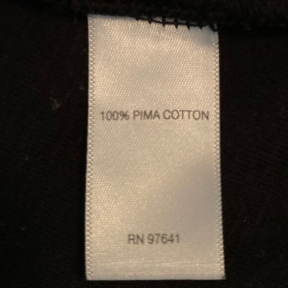 J. Jill Pima Boat Neck Tunic, Size L - Oversized, Black and White Long Sleeved - Picture 6 of 7